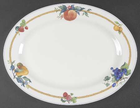 Grande Harvest 14" Oval Serving Platter