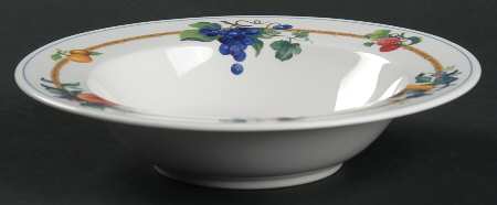 Grande Harvest Rim Fruit/Dessert (Sauce) Bowl by Mikasa