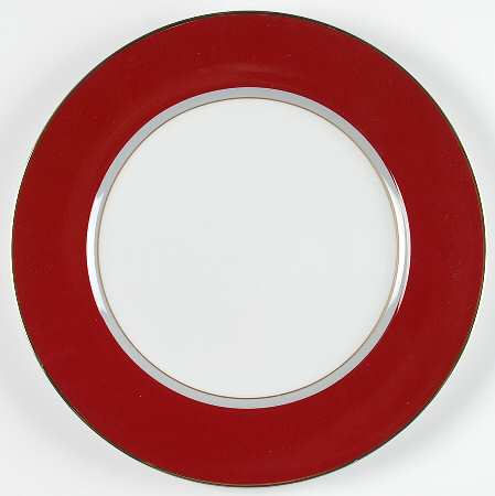 Grandeur Red 12" Chop Plate (Round Platter)