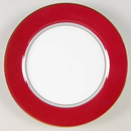 Grandeur Red Salad Plate