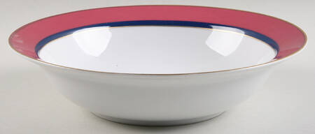Grandeur Raspberry 9" Round Vegetable Bowl