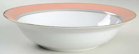 Grandeur Salmon 9" Round Vegetable Bowl by Mikasa