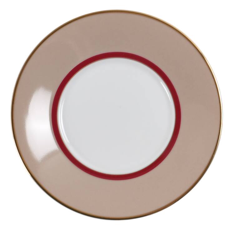 Grandeur Taupe Saucer