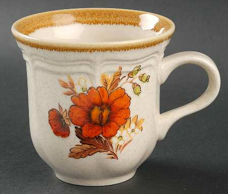 Harvest Bouquet Flat Cup