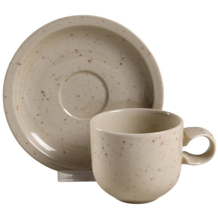 Habitat Flat Cup & Saucer Set