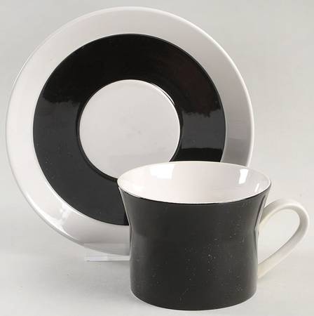 Hacienda Flat Cup & Saucer Set
