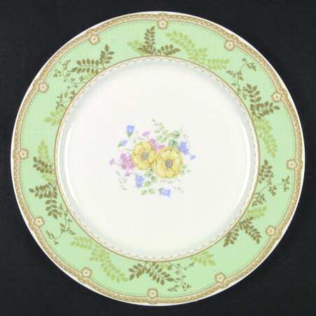 Hampton Court Green Dinner Plate