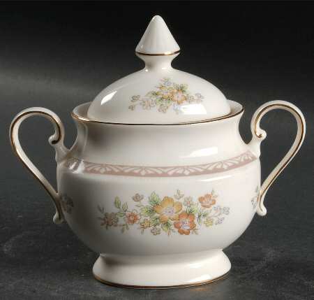 Hampton Court Sugar Bowl & Lid