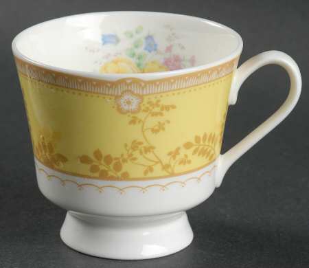 Hampton Court Yellow Footed Cup by Mikasa