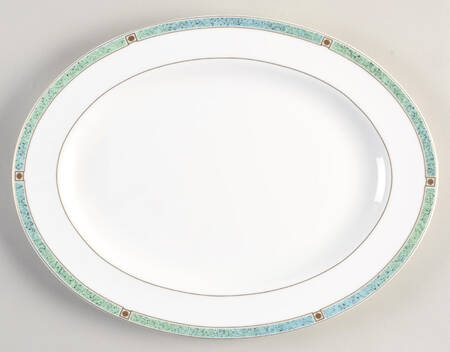 Hamilton 14" Oval Serving Platter by Mikasa