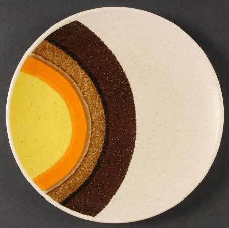Half Moon Salad Plate