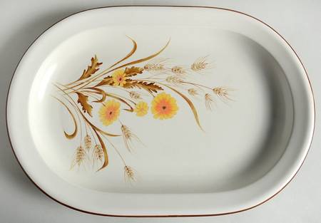 Harvest Moon 15" Oval Serving Platter