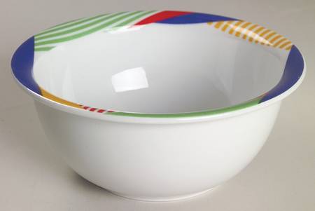 Harlequin Primary Rim Cereal Bowl