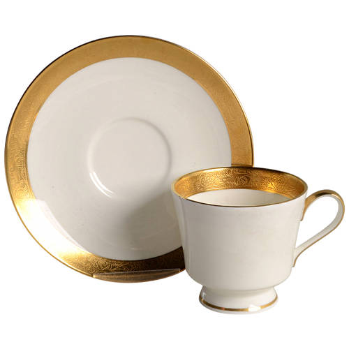 Harrow Footed Cup & Saucer Set