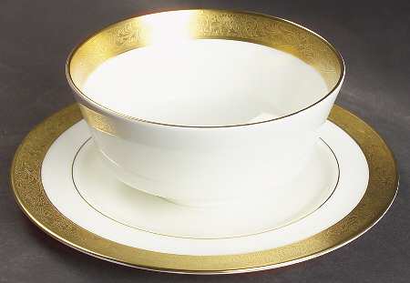 Harrow Round Gravy Boat & Underplate