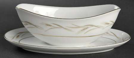 Harvest Gravy Boat with Attached Underplate