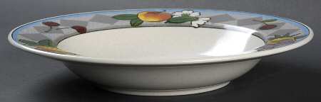Harvest Time (Studio Kraft) Large Rim Soup Bowl