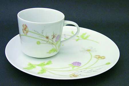 Heather Snack Plate & Cup Set