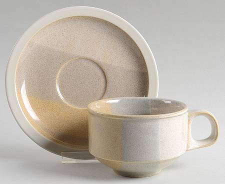 Hebrides Flat Cup & Saucer Set