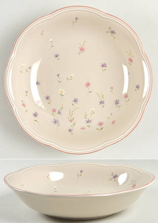 Heather Blossoms Coupe Soup Bowl