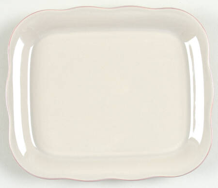 Heather Blossoms Rectangular Butter No Lid