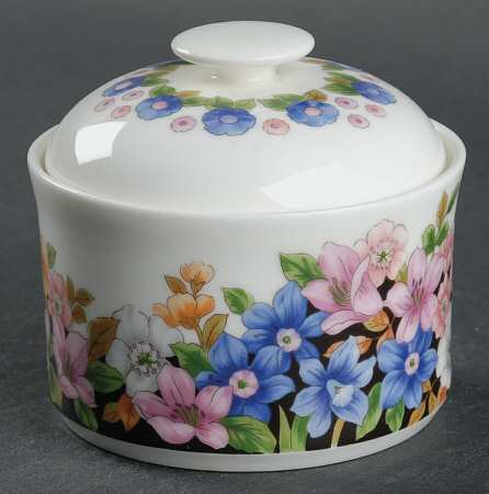 Heather Lane Sugar Bowl & Lid