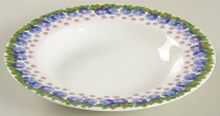 Heather Lane Large Rim Soup Bowl