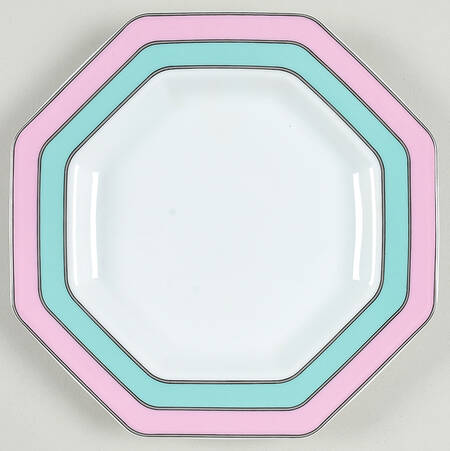 Hi Rise Pink Salad Plate