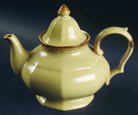 Homespun Teapot & Lid