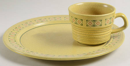 Hopi Snack Plate & Cup Set