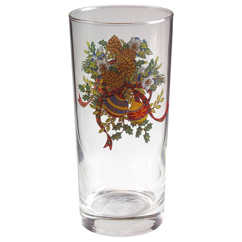 Holiday Season 12 Oz Glassware Tumbler