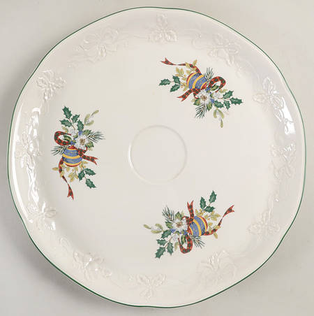 Holiday Season Chip Bowl/Plate for Chip & Dip Set
