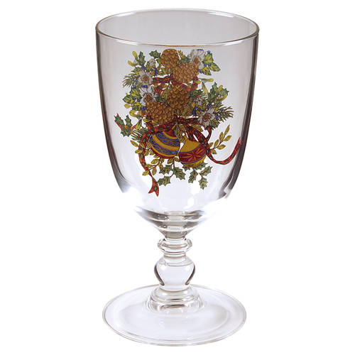 Holiday Season 14 Oz Glassware Goblet