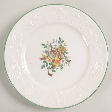 Holiday Season Salad/Dessert Plate
