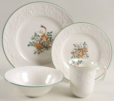 Holiday Season 4 Piece Place Setting