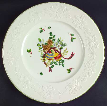 Holiday Season Service Plate (Charger)