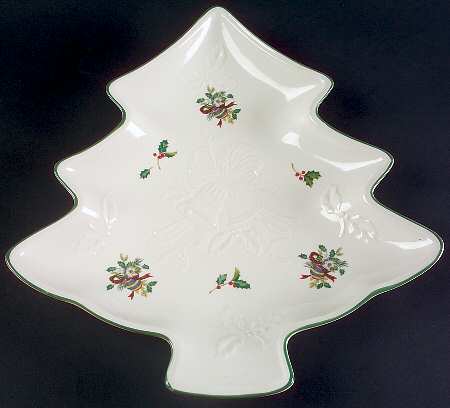 Holiday Season Large Tree Shaped Dish