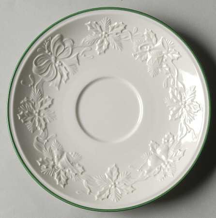 Holiday Season Saucer