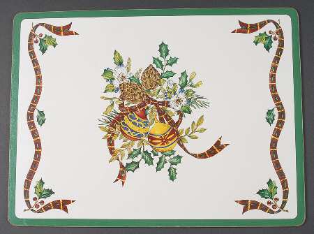 Holiday Season Corkboard Placemat