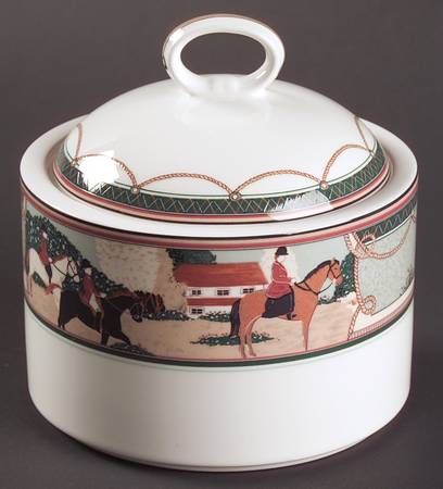 The Hunt Sugar Bowl & Lid