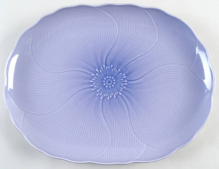 Hyacinth 14" Oval Serving Platter