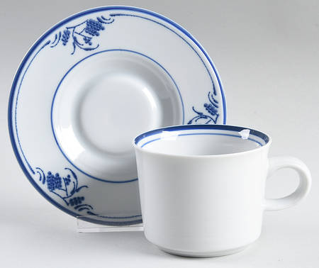 Hyannis Flat Cup & Saucer Set