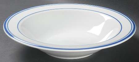 Blue 10" Round Vegetable Bowl
