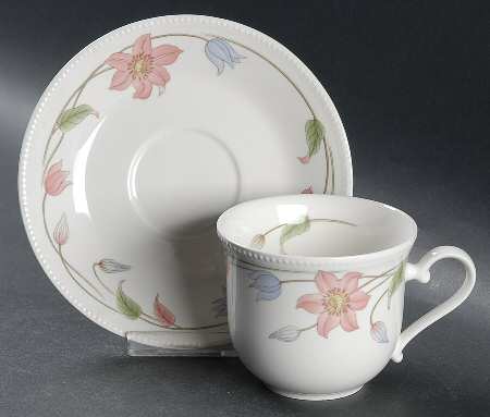 Hyde Park Flat Cup & Saucer Set