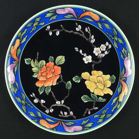 Ikebana Dinner Plate