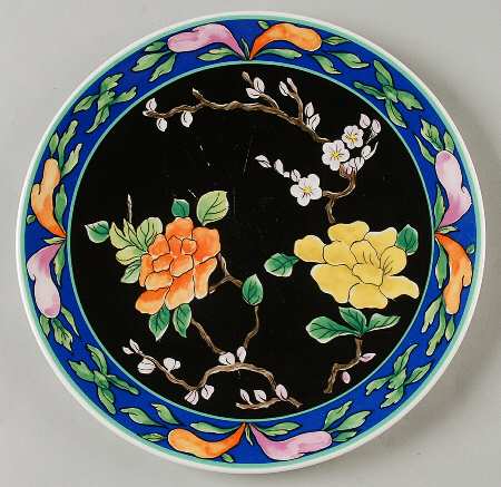 Ikebana Luncheon Plate