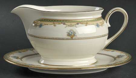 Imperial Bouquet Gravy Boat & Underplate