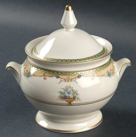 Imperial Bouquet Sugar Bowl & Lid