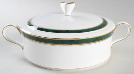 Imperial Emerald 2 Qt Round Covered Casserole