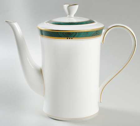 Imperial Emerald Coffee Pot & Lid